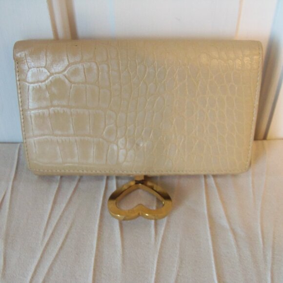 Lovecat Croco Tri Fold Wallet - Picture 5 of 13